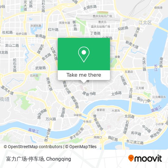 富力广场-停车场 map