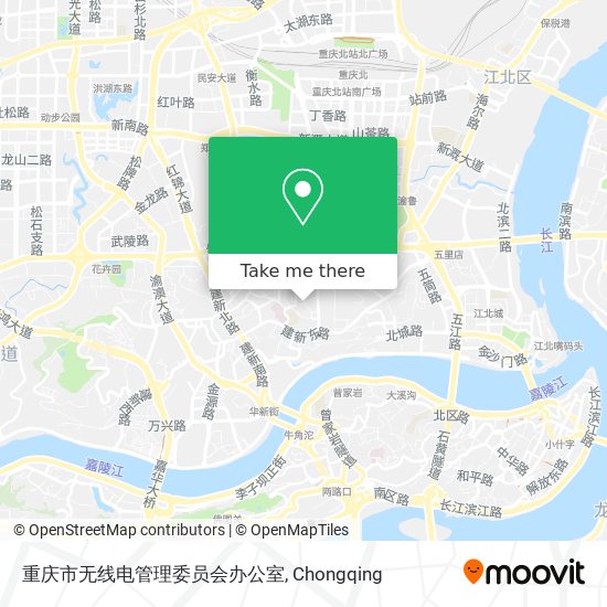 重庆市无线电管理委员会办公室 map