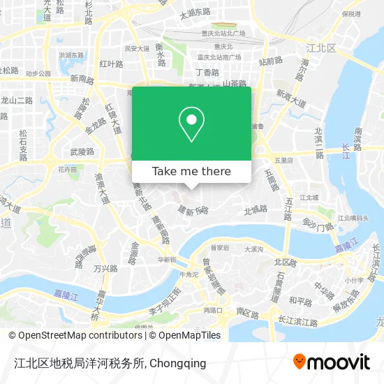 江北区地税局洋河税务所 map