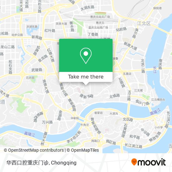 华西口腔重庆门诊 map