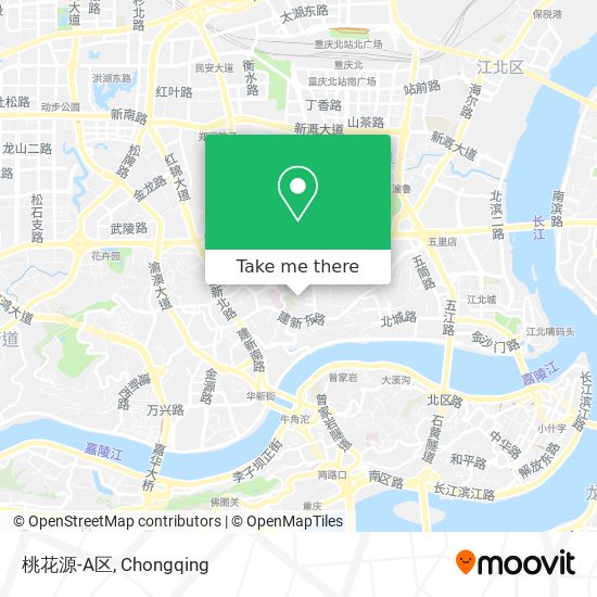 桃花源-A区 map