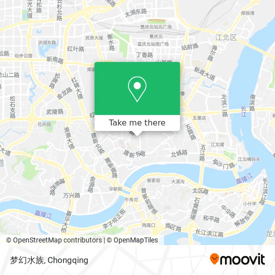 梦幻水族 map