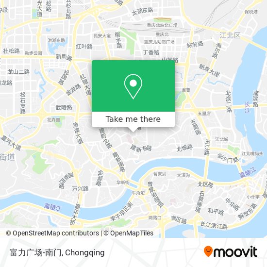 富力广场-南门 map
