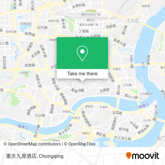 重庆九屋酒店 map