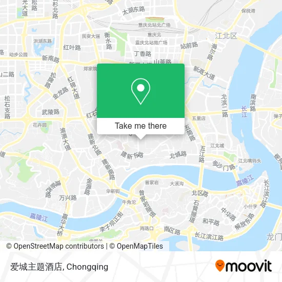 爱城主题酒店 map
