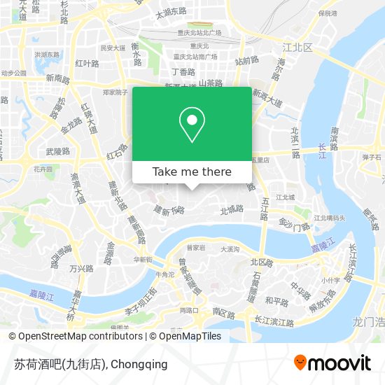 苏荷酒吧(九街店) map