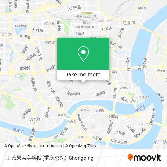 王氏果菜美容院(重庆总院) map