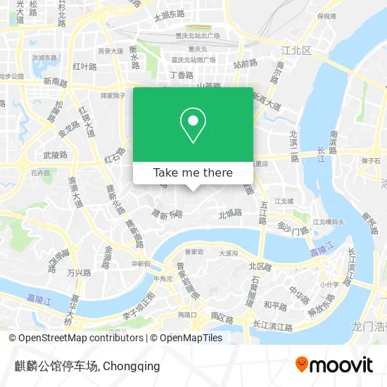 麒麟公馆停车场 map