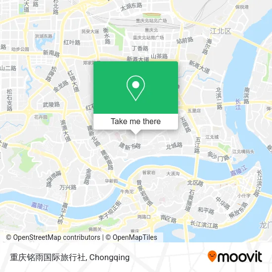重庆铭雨国际旅行社 map
