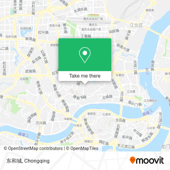 东和城 map