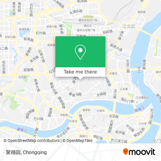 聚穗园 map