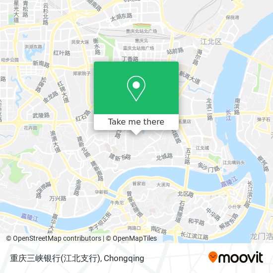 重庆三峡银行(江北支行) map