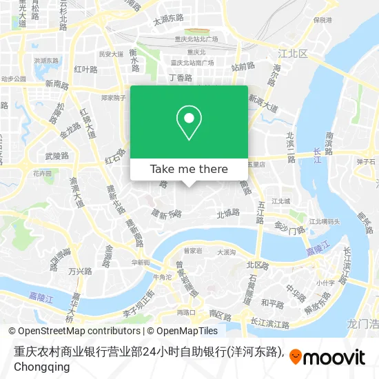 重庆农村商业银行营业部24小时自助银行(洋河东路) map