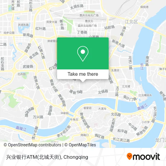 兴业银行ATM(北城天街) map