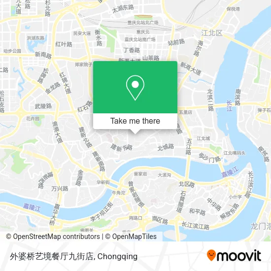 外婆桥艺境餐厅九街店 map