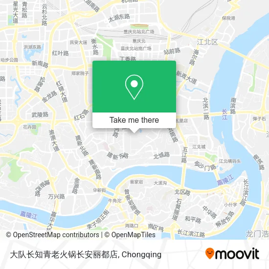 大队长知青老火锅长安丽都店 map
