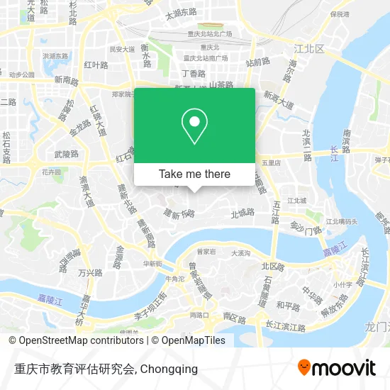 重庆市教育评估研究会 map