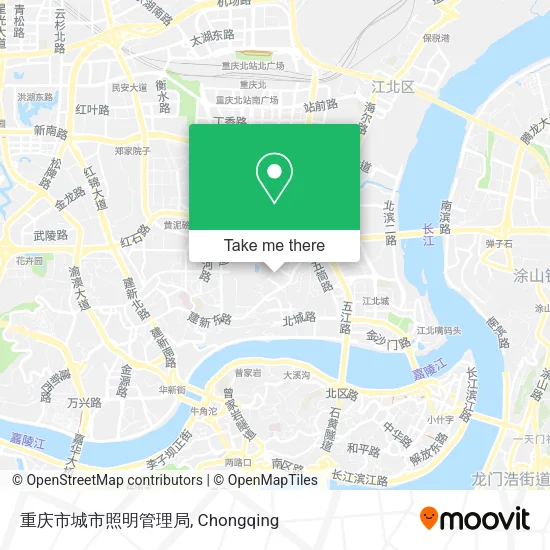 重庆市城市照明管理局 map