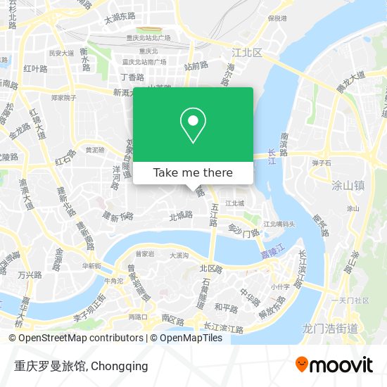 重庆罗曼旅馆 map