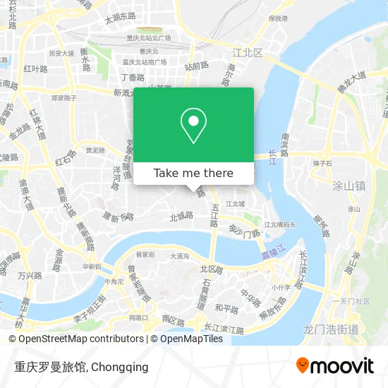 重庆罗曼旅馆 map