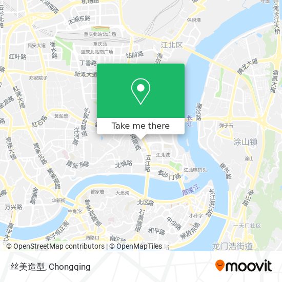 丝美造型 map