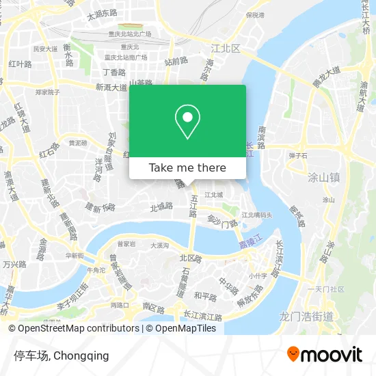 停车场 map