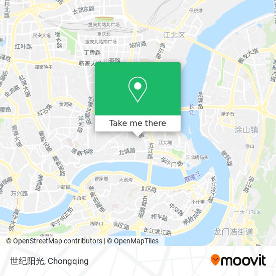 世纪阳光 map