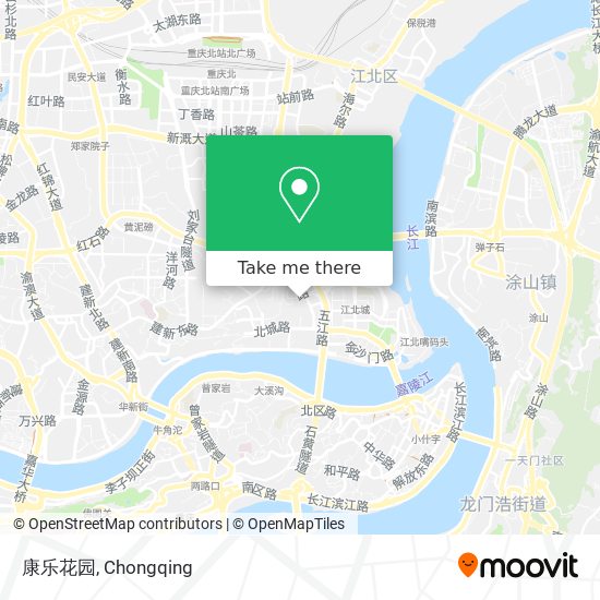 康乐花园 map