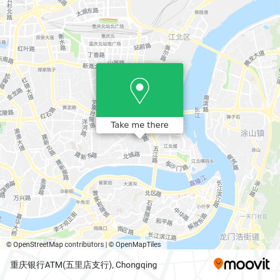 重庆银行ATM(五里店支行) map