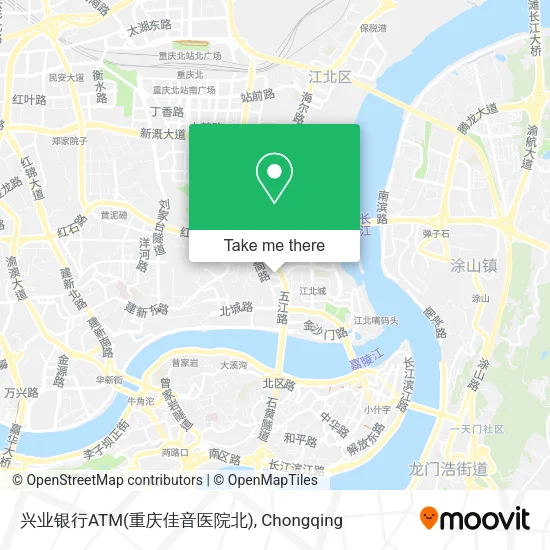 兴业银行ATM(重庆佳音医院北) map