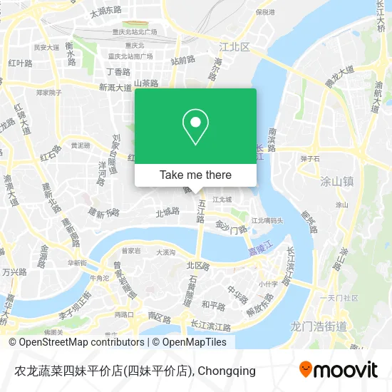 农龙蔬菜四妹平价店 map