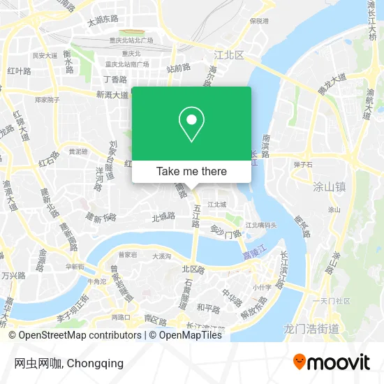 网虫网咖 map