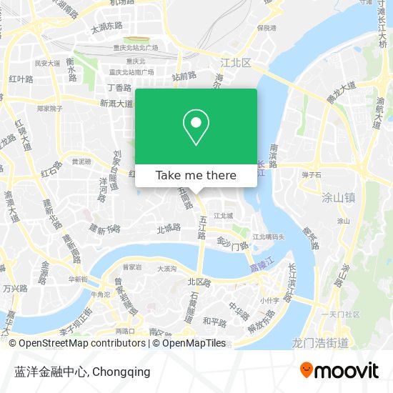 蓝洋金融中心 map