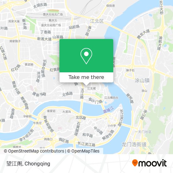 望江阁 map