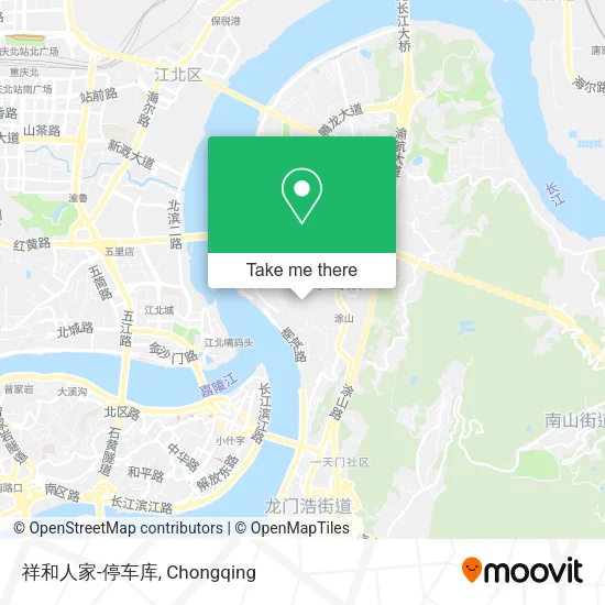 祥和人家-停车库 map