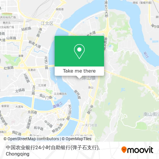 中国农业银行24小时自助银行(弹子石支行) map