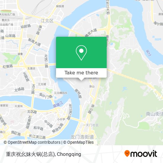 重庆祝幺妹火锅(总店) map