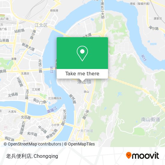 老兵便利店 map