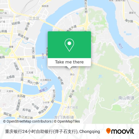 重庆银行24小时自助银行(弹子石支行) map