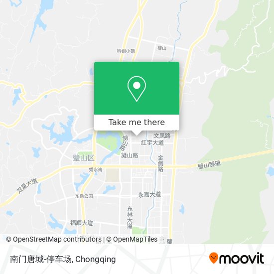 南门唐城-停车场 map