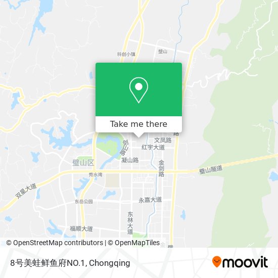 8号美蛙鲜鱼府NO.1 map