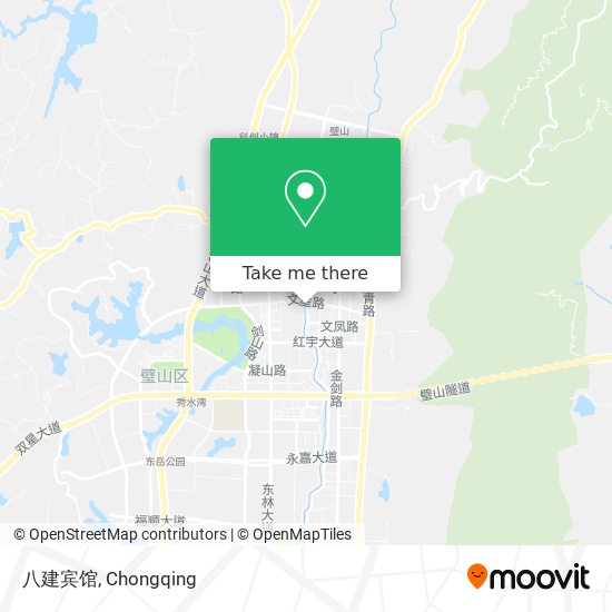 八建宾馆 map