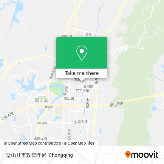 璧山县市政管理局 map