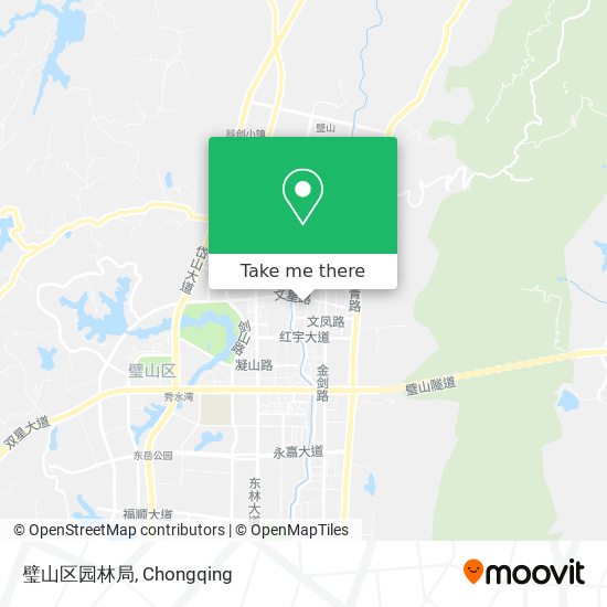 璧山区园林局 map