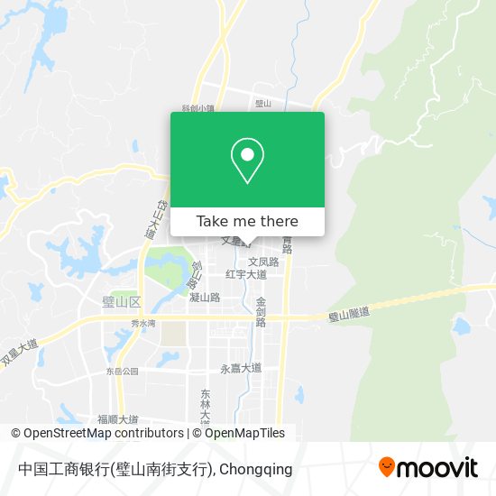 中国工商银行(璧山南街支行) map