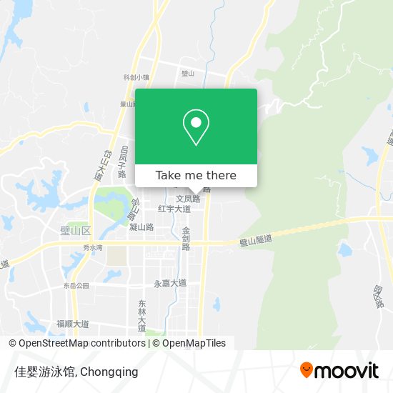 佳婴游泳馆 map