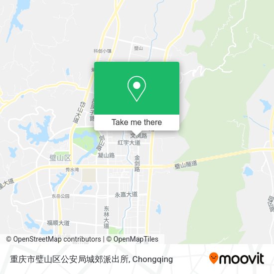 重庆市璧山区公安局城郊派出所 map