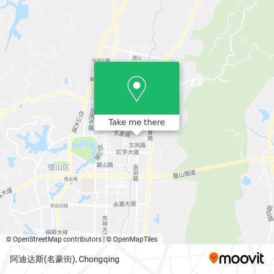 阿迪达斯(名豪街) map