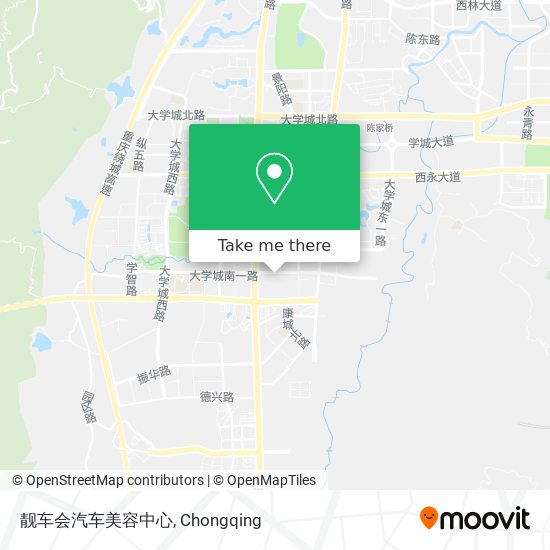 靓车会汽车美容中心 map
