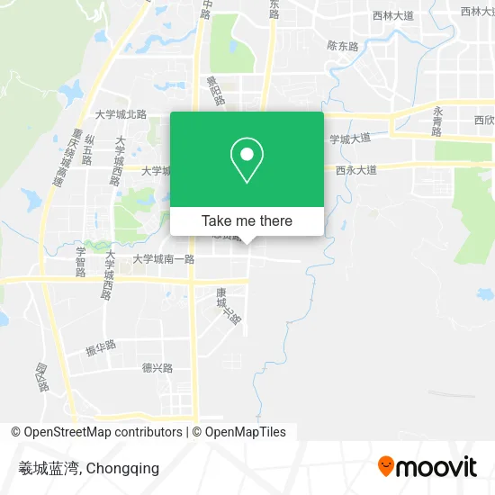 羲城蓝湾 map